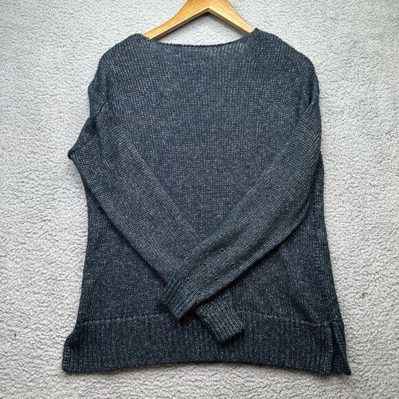 Loft V neck Metallic sweater NWT Sz Small - Picture 4 of 8